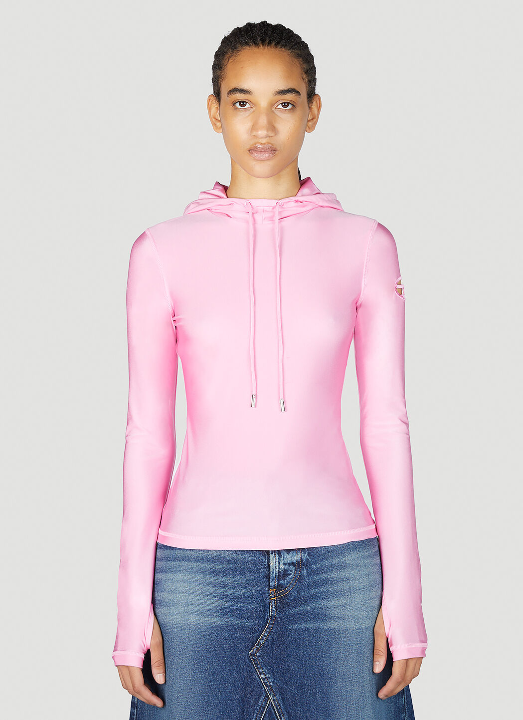 Diesel pink sweatshirt new arrivals