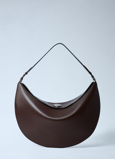 Jacquemus Le Calisso 圆形单肩包  棕色 jac0262065