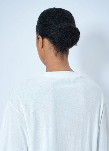 Acne Studios Graphic Logo T-Shirt White acn0265082