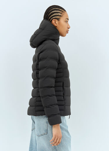 Moncler 알레테 후드 쇼트 다운 재킷 블랙 mon0259006