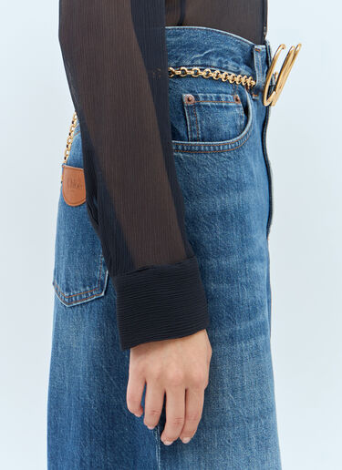 Chloé 아이코닉 스몰 벨트 골드 chl0257038