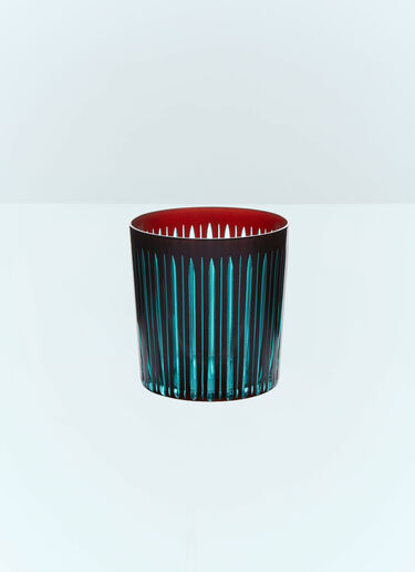 L'Objet Set Of Four Prism Cocktail Glasses Burgundy wps0691629