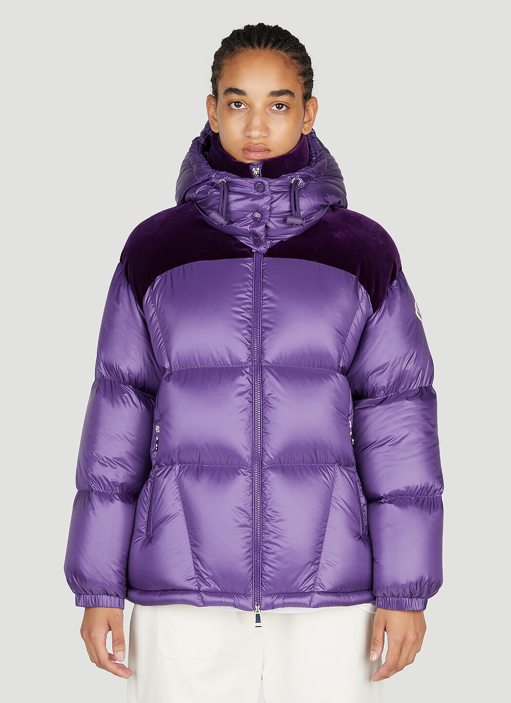 Moncler Women s Meandre Down Jacket in Purple LN CC