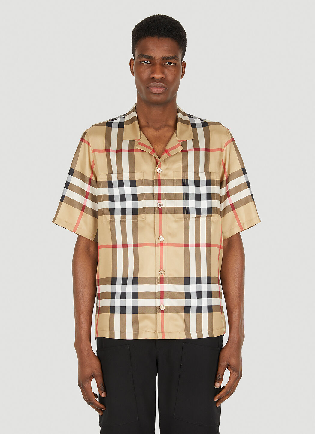 Burberry Reepham Shirt in Beige LN CC