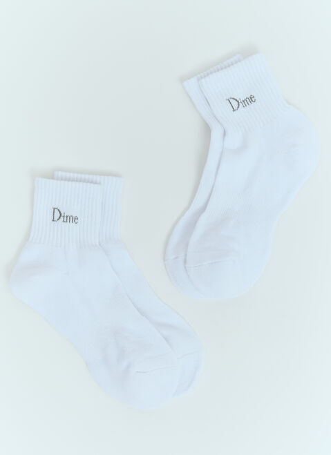 Y-3 Set of Two Pairs Of Classic Socks White yyy0356030