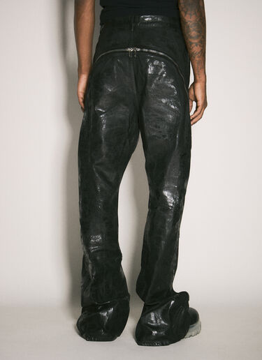 Rick Owens DRKSHDW Bolan 做旧牛仔裤 黑色 drk0158010