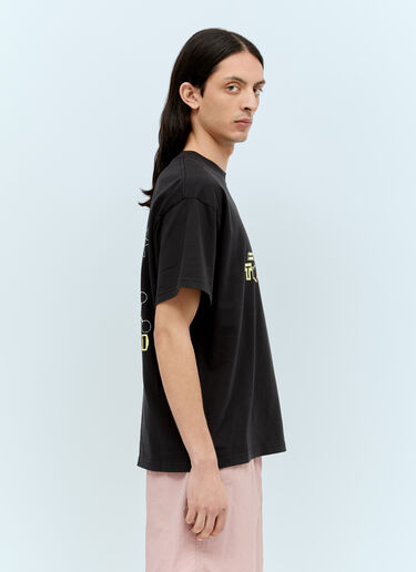 Brain Dead ヒドゥンテック Tシャツ  ブラック bra0156013