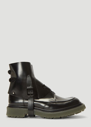 Adieu Buckle Chelsea Boots Black adv0138004