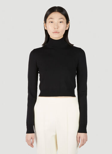 Balbo High Neck Knit Top Max Mara Balbo High Neck Knit Top Black max0251014
