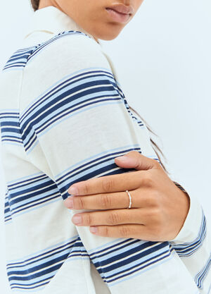 Bleue Burnham Bamboo Band Ring Silver bbm0356003