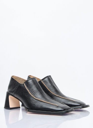 Miista Autumn Heeled Mules Black mii0257008