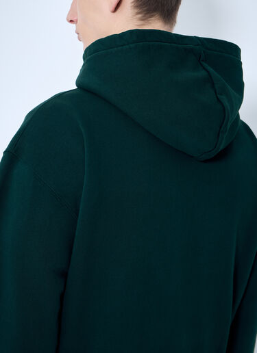 Jacquemus Le Hoodie Zip Up Dark Green jac0160015