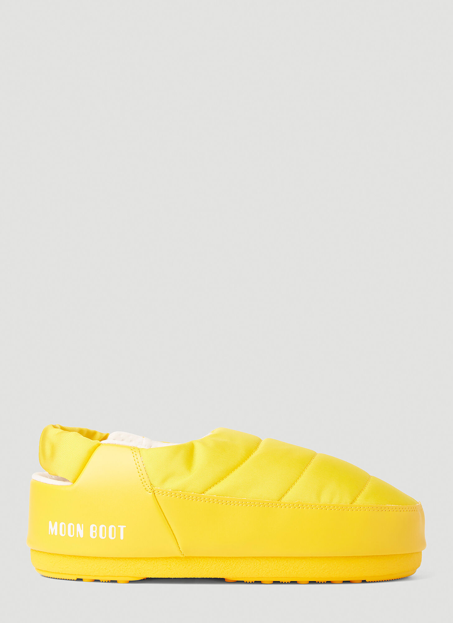 Shop Moon Boot Evolution Low Shoes In Yellow