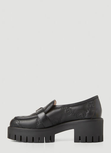 Gucci GG Matelassé Loafers Black guc0251086