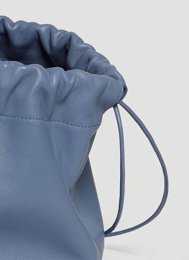 Jil Sander Drawstring Small Shoulder Bag Blue jil0247037