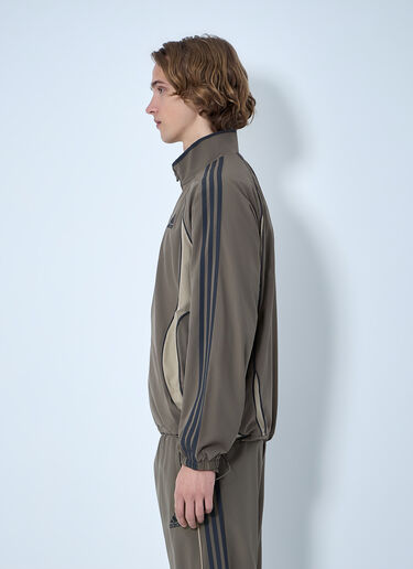 adidas Track Jacket in Technical Fabric Brown adi0164004