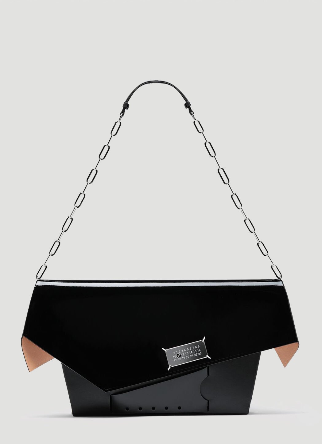 Maison Margiela Snatched Shoulder Bag in Black LN CC
