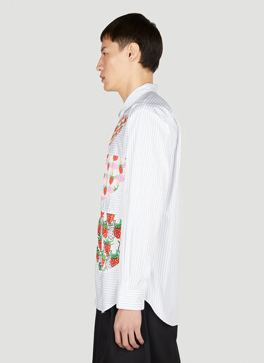 Comme des Garçons SHIRT x Brett Westfall Patchwork Shirt White cdg0152002