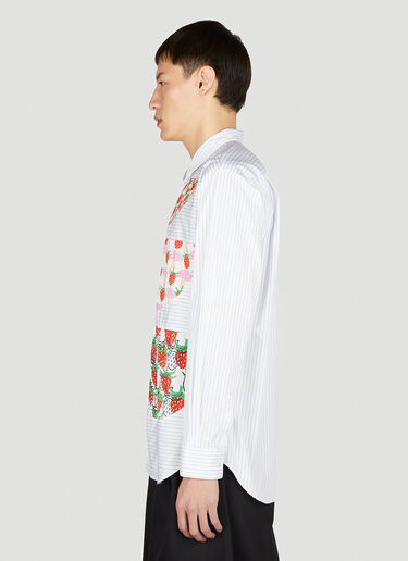 Comme des Garçons SHIRT x Brett Westfall 拼缝衬衫 白色 cdg0152002