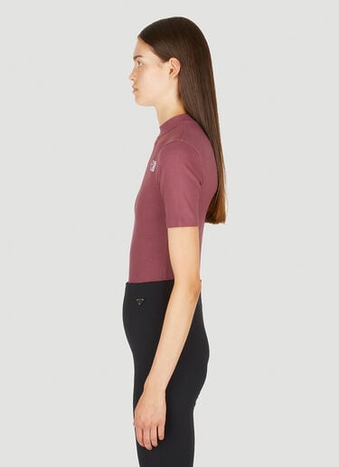 The North Face Elements Logo Embroidery Bodysuit Burgundy tne0250017