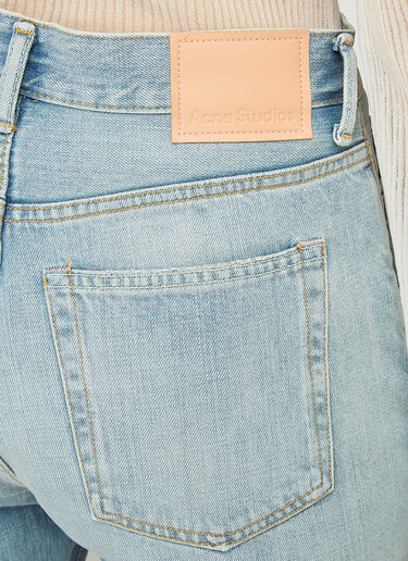 Acne Studios Mece Thigh-Patch Jeans Blue acn0244038