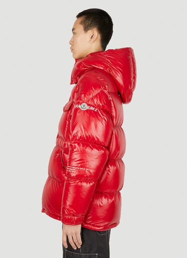 7 Moncler FRGMT Hiroshi Fujiwara Anthenium 连帽夹克 红 mfr0151003