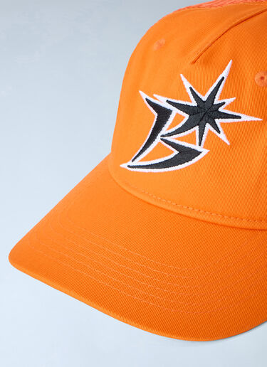 LN-CC® - Bott: B Logo Mesh Panel Cap - Orange Bott B Logo Mesh Panel Cap Orange bot0165016