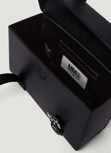 MM6 Maison Margiela 小号箱型托特包 黑色 mmm0149020
