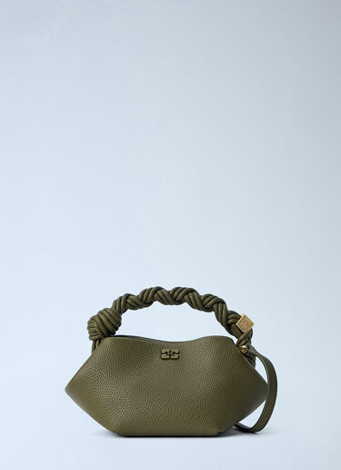 LN-CC® - GANNI: Bou Mini Handbag - Olive GANNI Bou Mini Handbag Olive gan0265051