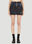 Aries x Juicy Couture Padded Liner Skirt Black ajy0352012