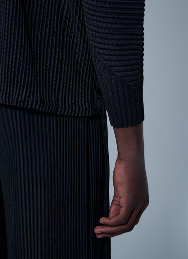 Homme Plissé Issey Miyake Pleated Shirt Black hmp0161005
