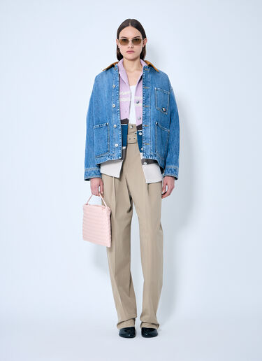 Bottega Veneta 复古靛蓝牛仔夹克  蓝色 bov0259007
