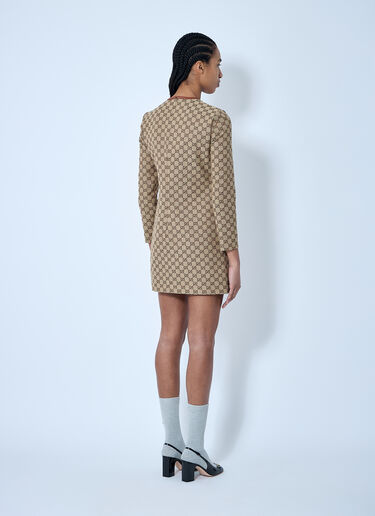 Gucci GG Canvas Dress Beige guc0259002
