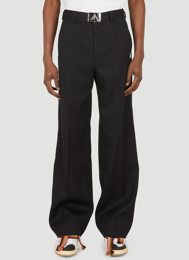 Lanvin Wide Fit Tailored Pants Black lnv0147002