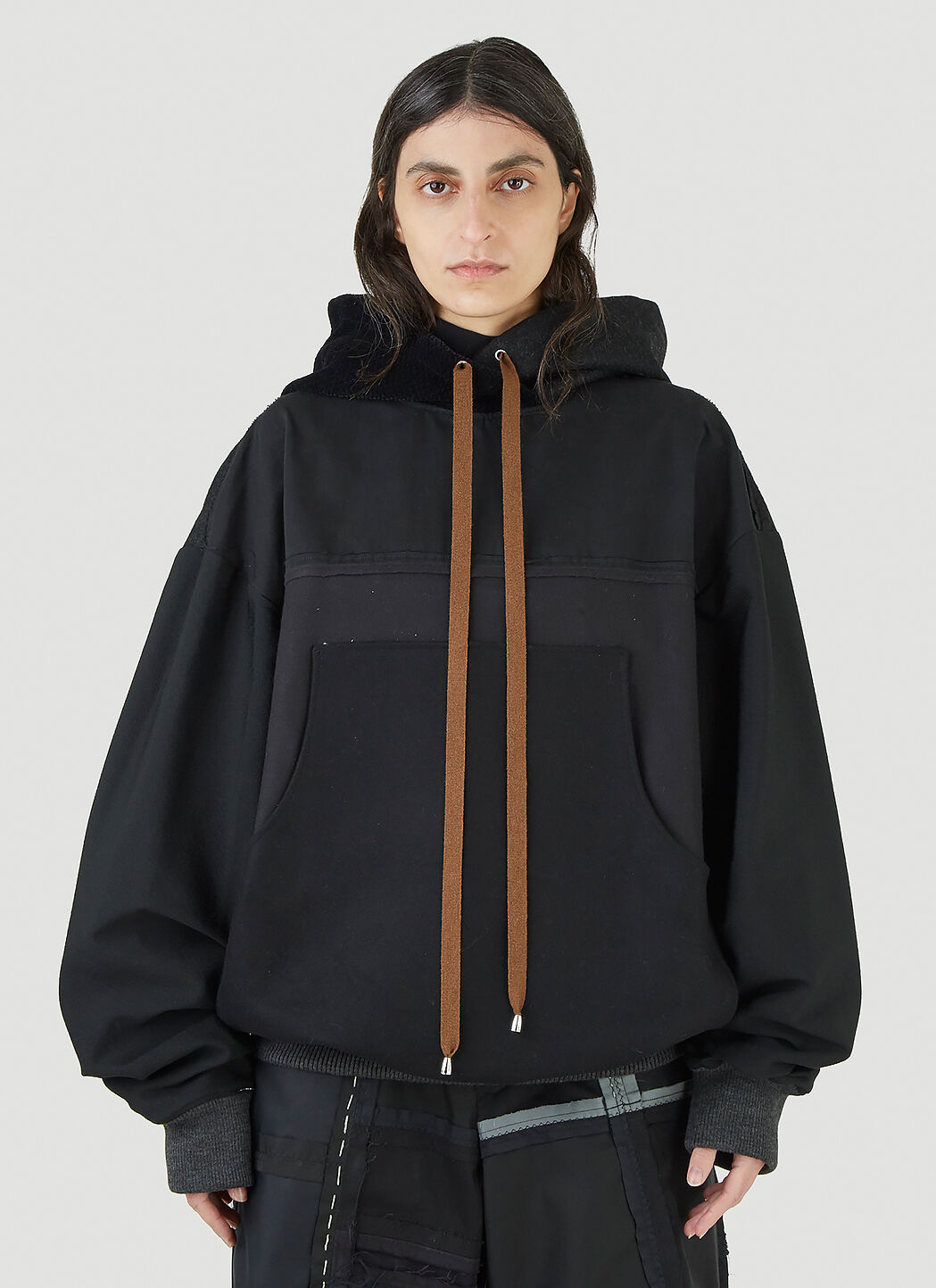 Drawstring best sale hooded sweatshirt