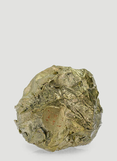 House of Today Scotch Ball Paperweight Brass wps0638184