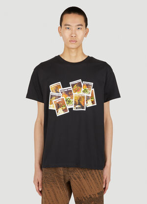 Sky High Farm Workwear x Denim Tears T-Shirt Black skh0350020