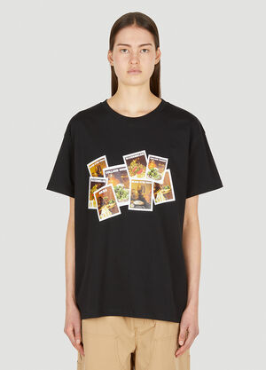 Sky High Farm Workwear x Denim Tears T-Shirt Black skh0350020