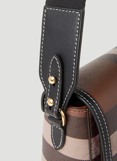 Burberry 체크 노트 숄더백 브라운 bur0251066
