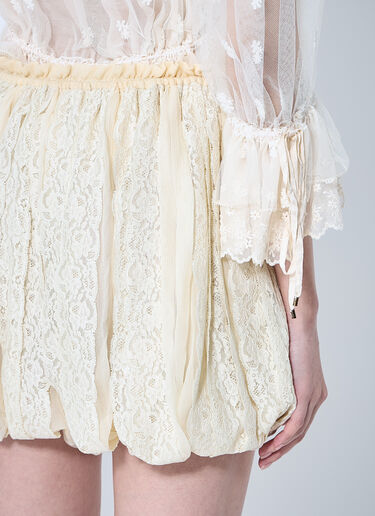 Mini Balloon Shorts Chloé Mini Balloon Shorts White chl0260041