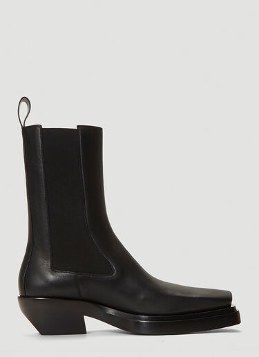 Bottega Veneta Lean Tall Boots Black bov0142046