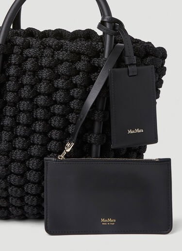 Cord Tote Bag Max Mara Cord Tote Bag Black max0251031