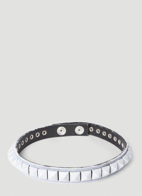 MM6 Maison Margiela スタッズチョーカーネックレス ブラック mmm0154004