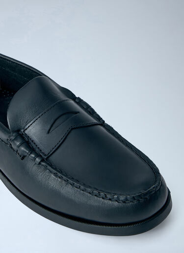 Sebago Dolphin Waxed Loafers Black seb0164002
