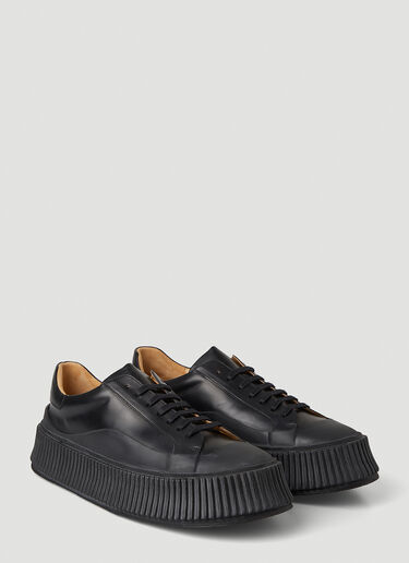 Jil Sander Platform Sneakers Black jil0147041