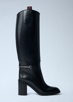 Gucci Slim Clamp Boots Black guc0261059
