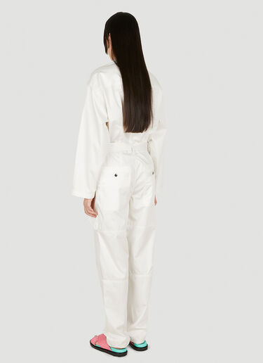 Isabel Marant Florine Jumpsuit White ibm0247012