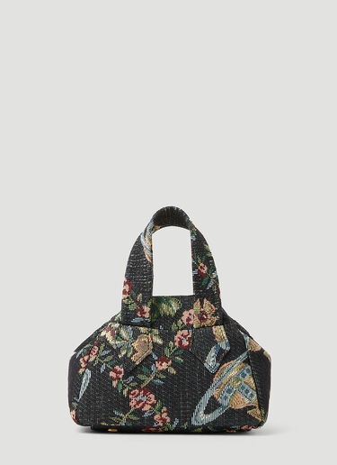 Vivienne Westwood 아카이브 야스민 핸드백 블랙 vvw0253034