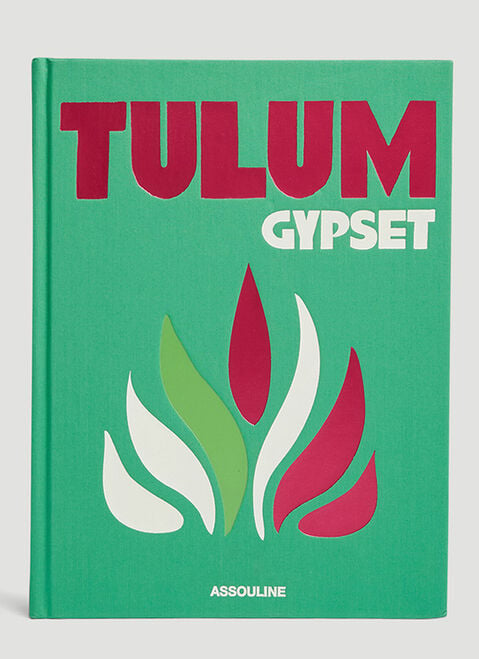 Assouline Tulum Gypset Book Blue wps0690002