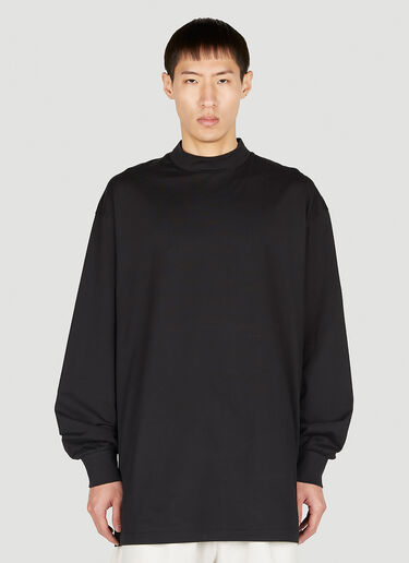 Y-3 Mock Neck Sweatshirt Black yyy0152010